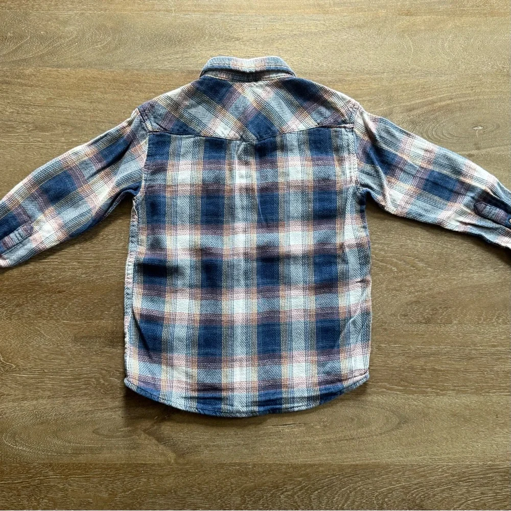 🐻 2/$25 • Retrofit | Western Plaid Button-Down Shirt